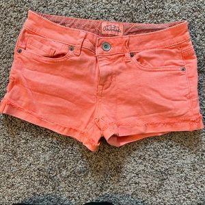 Salmon Aeropostale shorts